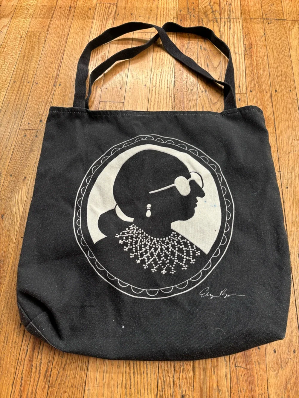 Ruth Bader Ginsburg tote bag